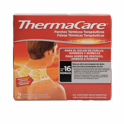 Thermacare neck shoulder thermal patches 2 u