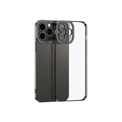 For iPhone 15 Pro Electroplating TPU Phone Case(Black)