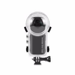 For Insta360 X4 PULUZ 50m Waterproof Sealed Diving Case (Transparent)