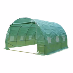 VOUNOT 3x3x2m 9m² Polytunnel Greenhouse Gardening Walk In Tent