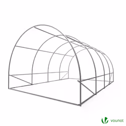VOUNOT 4x3x2m 12mÂ² Polytunnel Greenhouse Gardening Walk In Tent - Additional view 4