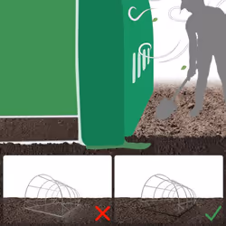 VOUNOT 4x3x2m 12mÂ² Polytunnel Greenhouse Gardening Walk In Tent - Additional view 6