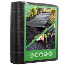 VOUNOT 2x10m Weed Control Fabric, Heavy Duty Landscape Ground Cover Membrane, Black