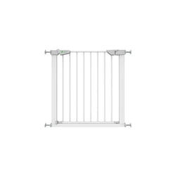 VOUNOT Safety Gate for Baby 76-96 cm, Pressure Fit Stair Gates, Ideal for Kids and Pets, White