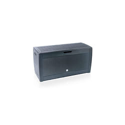 VOUNOT Outdoor Garden Storage Box 310L, Plastic, Anthracite