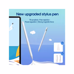 JOYROOM JR-X9S Aluminum Alloy Active Stylus Pen with Replacement Tips(White)