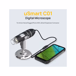 Ulefone uSmart C01 Wired Digital Microscope for Ulefone Armor 18 Series / 9 / 9E & Power Armor 16 Series / 13 / Armor Pad(Black)