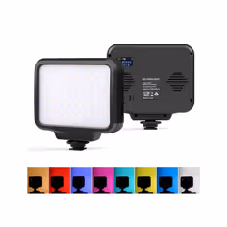 PULUZ Pocket 2500-9900K+RGB Full Color Beauty Fill Light Handheld On-Camera Photography LED Light