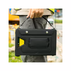 For Ulefone Armor Pad 2 Ulefone 4 in 1 Multi-purpose Tablet Carry Case(Black)