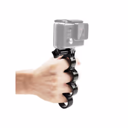 PULUZ Handheld Knuckles Grip Monopod with Thumb Screw for GoPro Hero12 / Hero11 /10 /9 /8 /7 /6 /5, Insta360 Ace / Ace Pro, D ...