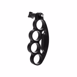 PULUZ Handheld Knuckles Grip Monopod with Thumb Screw for GoPro Hero12 / Hero11 /10 /9 /8 /7 /6 /5, Insta360 Ace / Ace Pro, DJI Osmo Action 4 (Black)