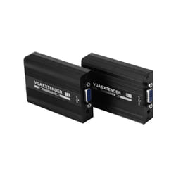 Measy VGA1815 VGA Extender Transmitter and Receiver Converter, POE Single Power Supply, Transmission Distance: 150m(US Plug)