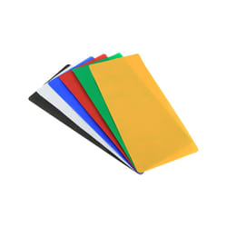 6 PCS PULUZ Collapsible Photography Studio Background, 6 Colors (Black, White, Red, Blue, Orange, Green), Size: 80cm x 40cm