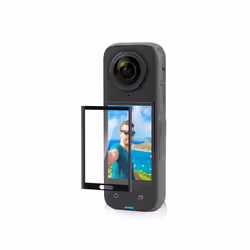For Insta360 X4 PULUZ 9H 2.5D Curved HD Screen Tempered Glass Film (Transparent)