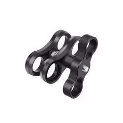 PULUZ Dual Aluminum Alloy Clamp for Underwater Arm System