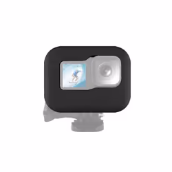 PULUZ for GoPro HERO12 Black /11 Black /10 Black /9 Black Foam Windshield Housing Case(Black)