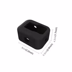 PULUZ for GoPro HERO12 Black /11 Black /10 Black /9 Black Foam Windshield Housing Case(Black)