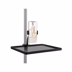 PULUZ Upgrade Version Live Tripod Sound Card Tray, Size: 27 x 20.6cm (Black)