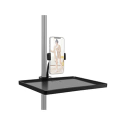 PULUZ Upgrade Version Live Tripod Sound Card Tray, Size: 27 x 20.6cm (Black)