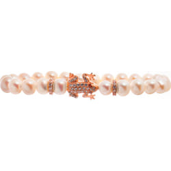 Lancaster JLA-BR-FROG-2-WH Ladies Bracelet