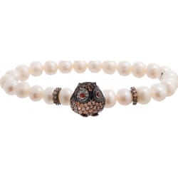 Lancaster JLA-BR-OWL-4-WH Ladies Bracelet