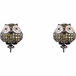 Lancaster JLA-EAR-OWL-3 Ladies Earrings