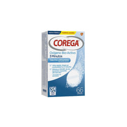 Corega Active Oxygen 3 Minutes 66 Tablets