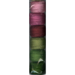 Presencia Pearl Cotton Size 8 Thread Sampler Pack Yuletide