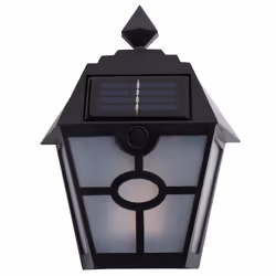 0.03W LED Solar Flame Wall Light Dynamic Flame IP44