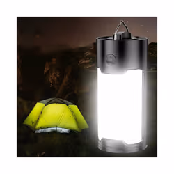 LED Portable Camping Torch Battery Operated Lantern Night Light IP44