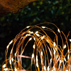 Solar Outdoor 500 LEDs Copper Wire Lights 50M IP44 Waterproof