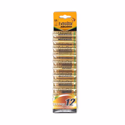 Extrastar AA Alkalines Batteries 1.5V, 12 pieces
