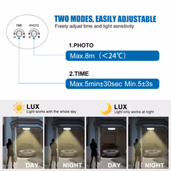 10W LED Infrared Sensor Light, Warm White 3000K