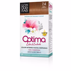 Optima hair colour #7.4-rubio cobrizo
