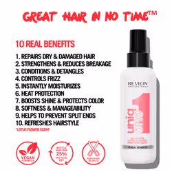 Revlon UniqOne Hair Treatment lotus flower fragrance Hair spray Women 150 ml - Additional view 5