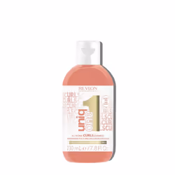 Revlon UniqOne Sulfate-free Curls Shampoo 230ml, 230 ml, Shampoo, Professional, Unisex, All hair, Curly hair, All colours