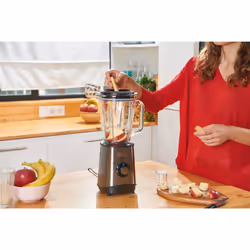 Black & Decker BXJB800E Tabletop blender 800 W Black, Transparent