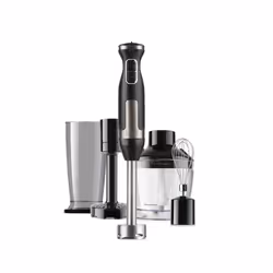 Black & Decker BXHBA1500E blender Immersion blender 1500 W Black, Stainless steel