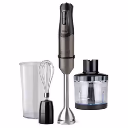 Black & Decker BXHBA1200E, Immersion blender, 1200 W, Black, Transparent