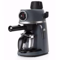 Black & Decker BXCO800E, Espresso machine, Ground coffee, 800 W, Black