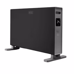 Black & Decker BXCSH2001E, Convector electric space heater, Indoor, Floor, Black, 2000 W, 20 m²