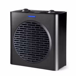 Black & Decker BXSH1500E, Fan electric space heater, 1.5 m, Indoor, Table, Black, 1500 W