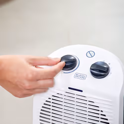 Black & Decker BXFSH2000E electric space heater Indoor Black, White 2000 W Fan electric space heater