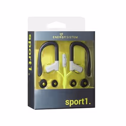 Energy Sistem 429356 headphones/headset Wired Ear-hook, In-ear Calls/Music Yellow