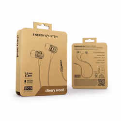 Energy Sistem Eco Cherry Wood Headphones Wired In-ear Music - Additional view 6