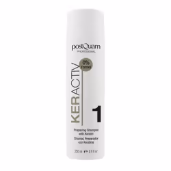 PostQuam Repair Shampoo With Keratin 250ml, 250 ml, Shampoo, Professional, Women, All hair, All colours
