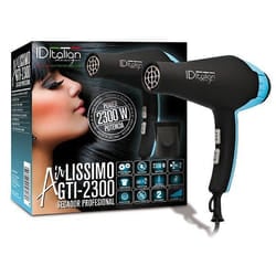 Italian Design GTI 2300 hair dryer 2300 W Black, Blue