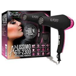 Italian Design GTI 2300 hair dryer 2300 W Black, Blue