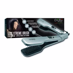 PostQuam Liss Xtreme, Straightening brush, Warm, 80 °C, 230 °C, Grey, 80 W