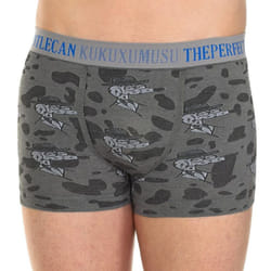 BÃ³xer Fino ElÃ¡stico Y Tejido Adaptable Al Cuerpo 87755 Para Hombre - gray, M